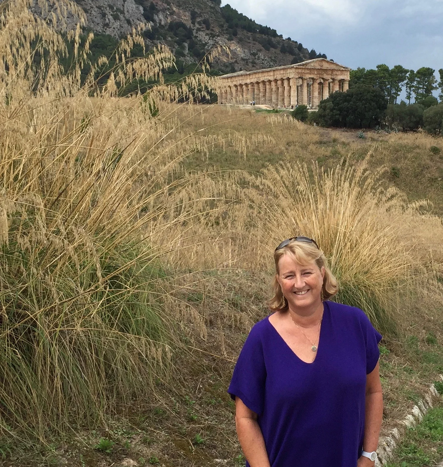 In my happy place at Segesta