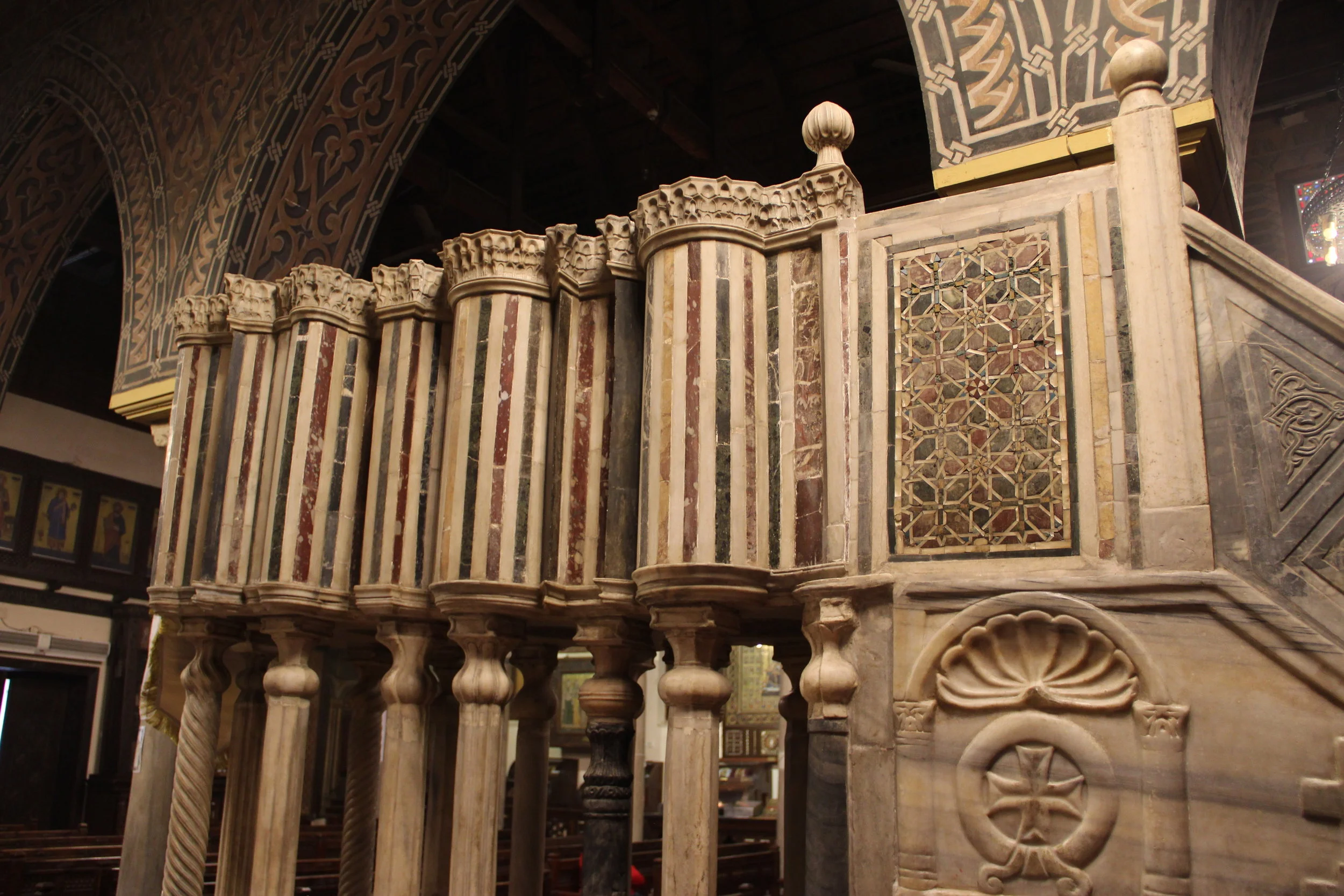 Blending East and West, pagan and Christian in the Coptic pulpit