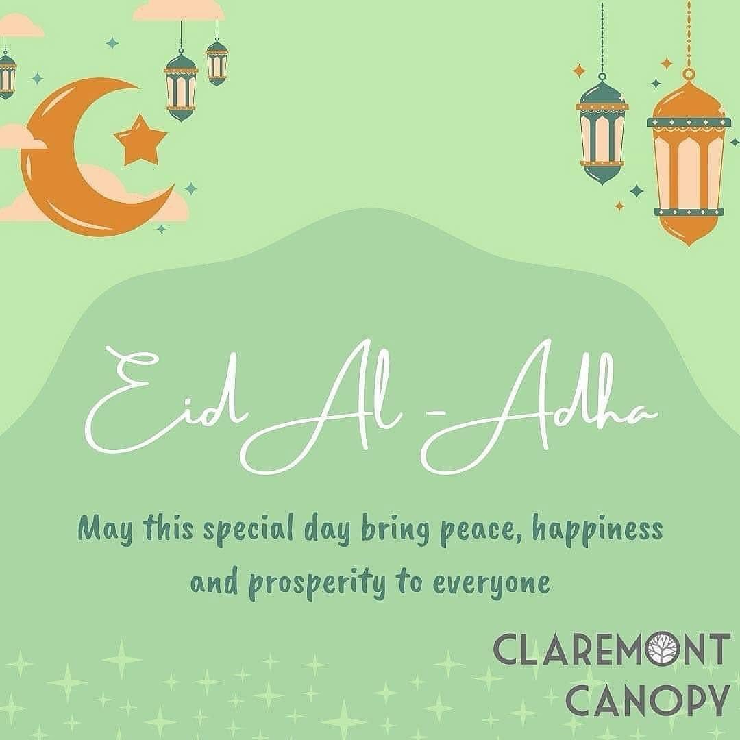Eid Al-Adha Mubarak to those that celebrate! ✨ 

The Canopy team wishes you peace, love and justice!  May your home and heart be filled with the joyful spirit of Eid. 😊