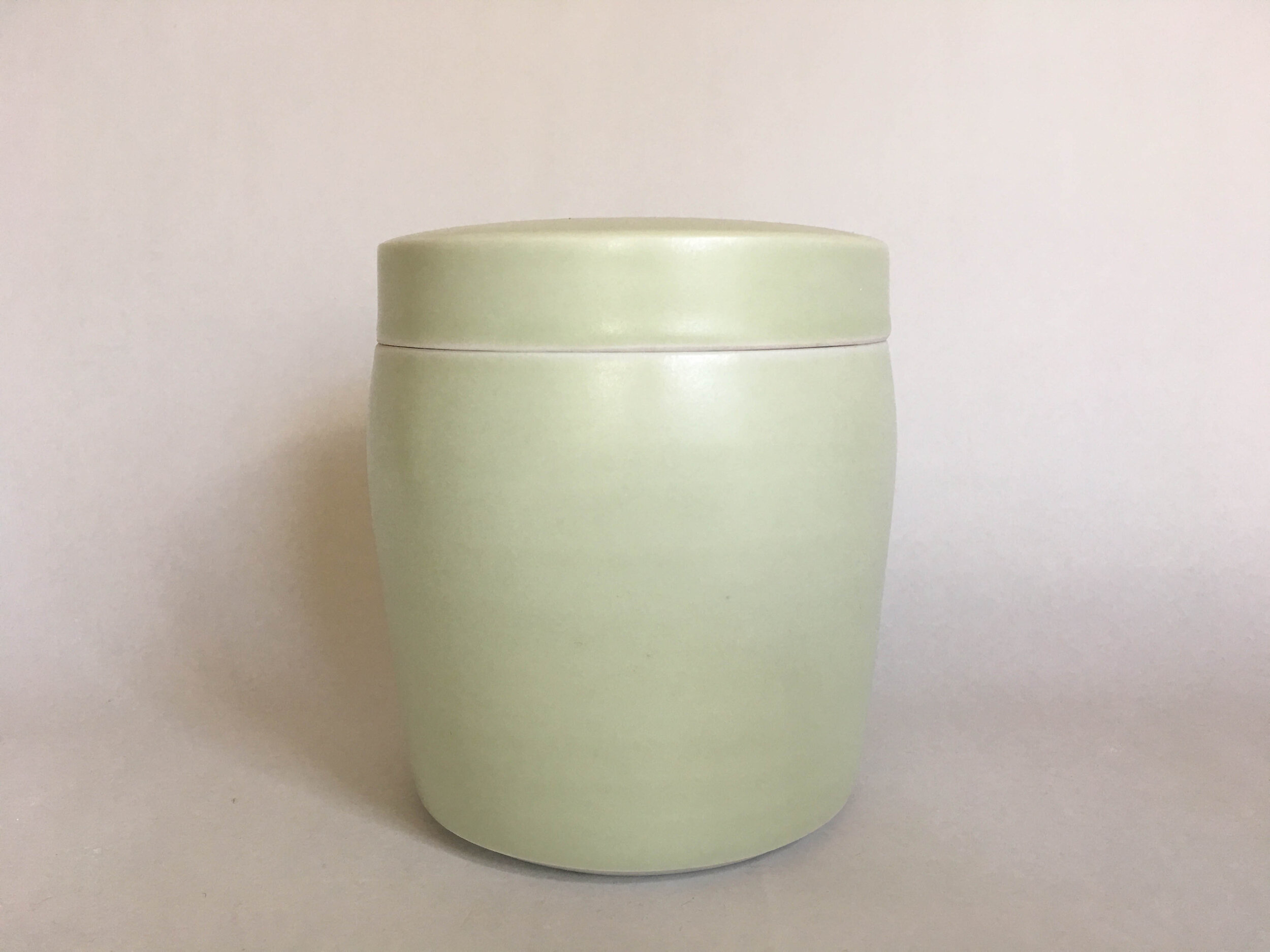 Storage Jar with Boxed Lid