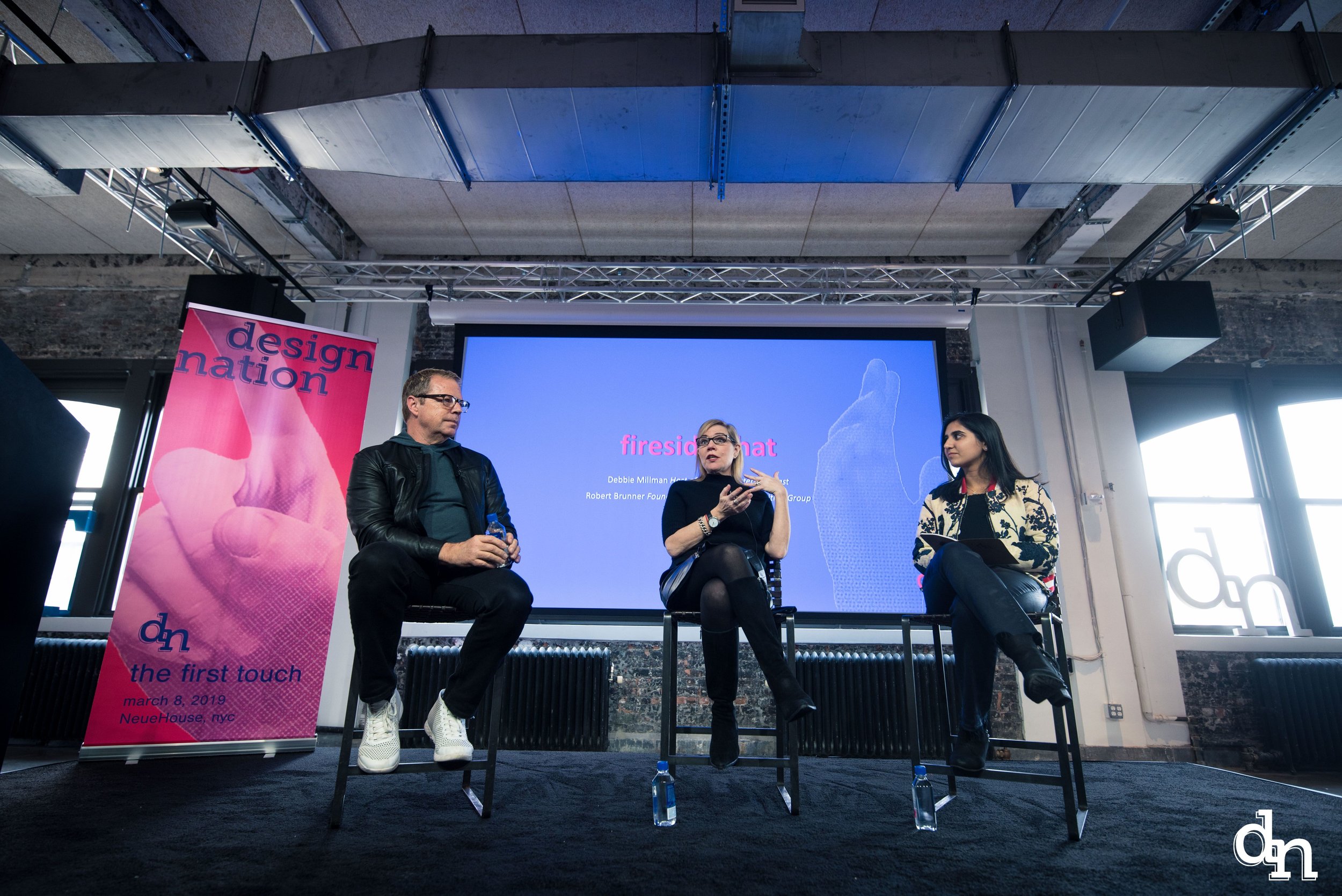 Fireside chat with Debbie Millman and Robert Brunner