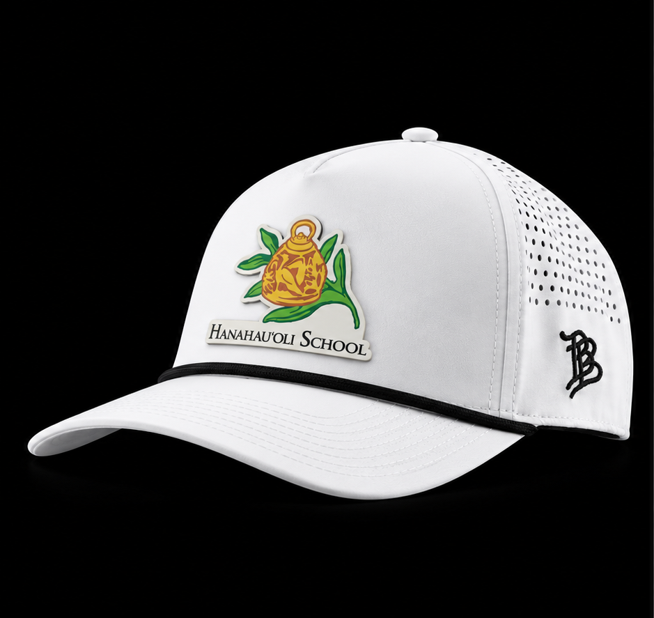 Hanahauoli Logo Patch Golf Hat1.png