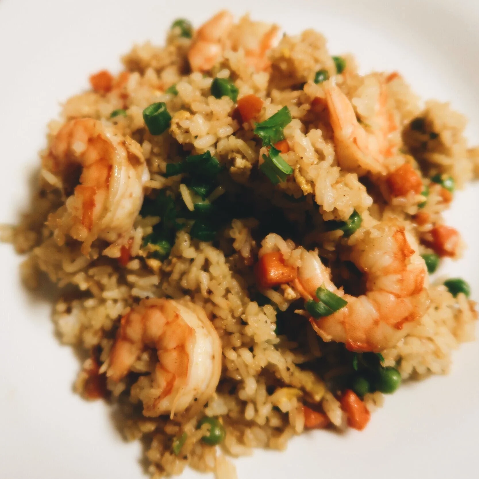 Shrimp fried rice.