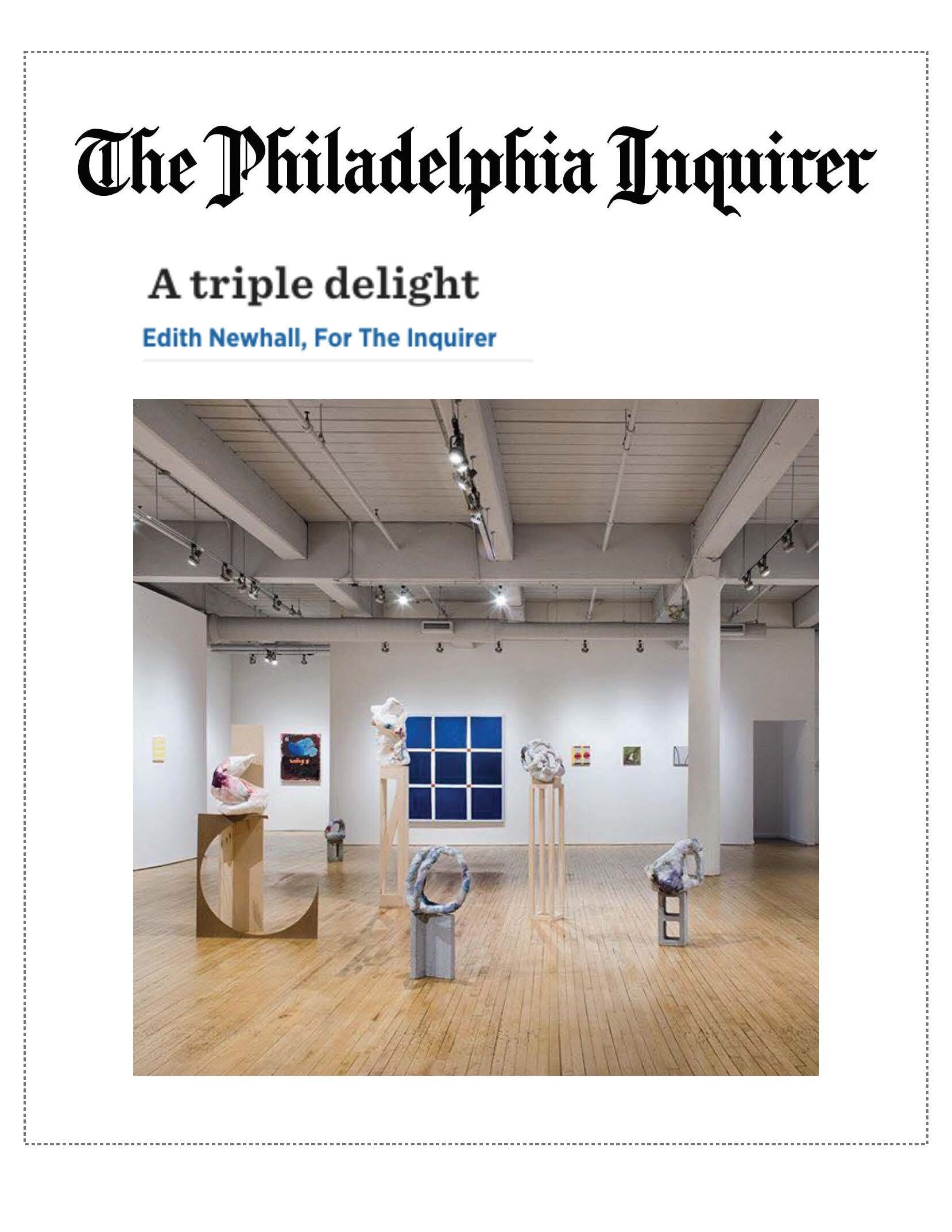 The Philadelphia Inquirer_A Triple Delight_Page.jpg
