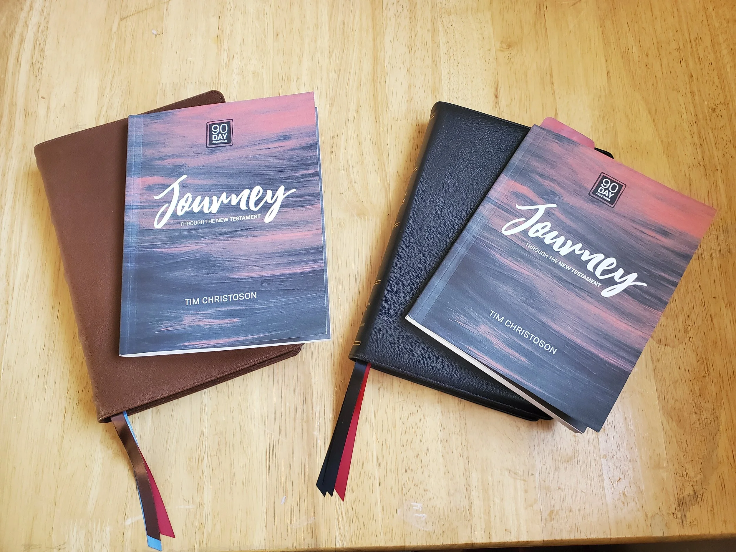 Our new Thomas Nelson KJV Bibles from the Premium Collection and our new Devotional Guides