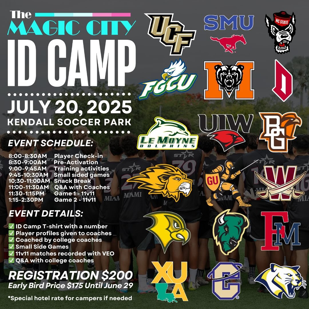 𝐓𝐡𝐞 𝐌𝐚𝐠𝐢𝐜 𝐂𝐢𝐭𝐲 𝐈𝐃 𝐂𝐚𝐦𝐩 𝐢𝐬 𝐛𝐫𝐢𝐧𝐠𝐢𝐧𝐠 𝐚𝐧𝐨𝐭𝐡𝐞𝐫 𝐞𝐱𝐜𝐢𝐭𝐢𝐧𝐠 𝐜𝐚𝐦𝐩 𝐭𝐨 𝐌𝐢𝐚𝐦𝐢&mdash;𝐛𝐫𝐢𝐧𝐠𝐢𝐧𝐠 𝐲𝐨𝐮 𝐝𝐢𝐟𝐟𝐞𝐫𝐞𝐧𝐭 𝐜𝐨𝐥𝐥𝐞𝐠𝐞 𝐜𝐨𝐚𝐜𝐡𝐞𝐬 𝐟𝐫𝐨𝐦 𝐚𝐜𝐫𝐨𝐬𝐬 𝐭𝐡𝐞 𝐜𝐨𝐮𝐧𝐭𝐫𝐲!

𝐀 𝐭