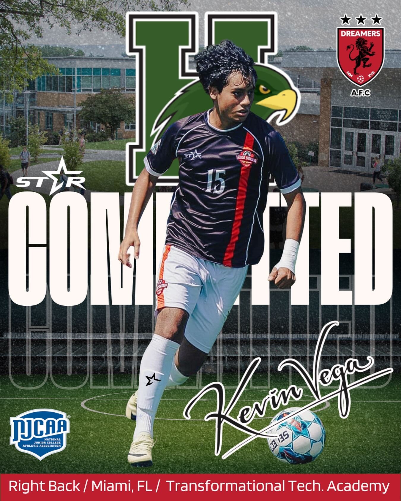 🚨𝐂𝐎𝐌𝐌𝐈𝐓𝐌𝐄𝐍𝐓 𝐀𝐍𝐍𝐎𝐔𝐍𝐂𝐄𝐌𝐄𝐍𝐓🚨

𝐀𝐧𝐨𝐭𝐡𝐞𝐫 𝐃𝐫𝐞𝐚𝐦𝐞𝐫 𝐭𝐚𝐤𝐢𝐧𝐠 𝐭𝐡𝐞 𝐧𝐞𝐱𝐭 𝐬𝐭𝐞𝐩.🎓

𝐊𝐞𝐯𝐢𝐧 𝐕𝐞𝐠𝐚 𝐡𝐚𝐬 𝐨𝐟𝐟𝐢𝐜𝐢𝐚𝐥𝐥𝐲 𝐜𝐨𝐦𝐦𝐢𝐭𝐭𝐞𝐝 𝐭𝐨 𝐇𝐚𝐠𝐞𝐫𝐬𝐭𝐨𝐰𝐧 𝐂𝐨𝐦𝐦𝐮𝐧𝐢𝐭𝐲 𝐂𝐨𝐥𝐥𝐞𝐠𝐞 