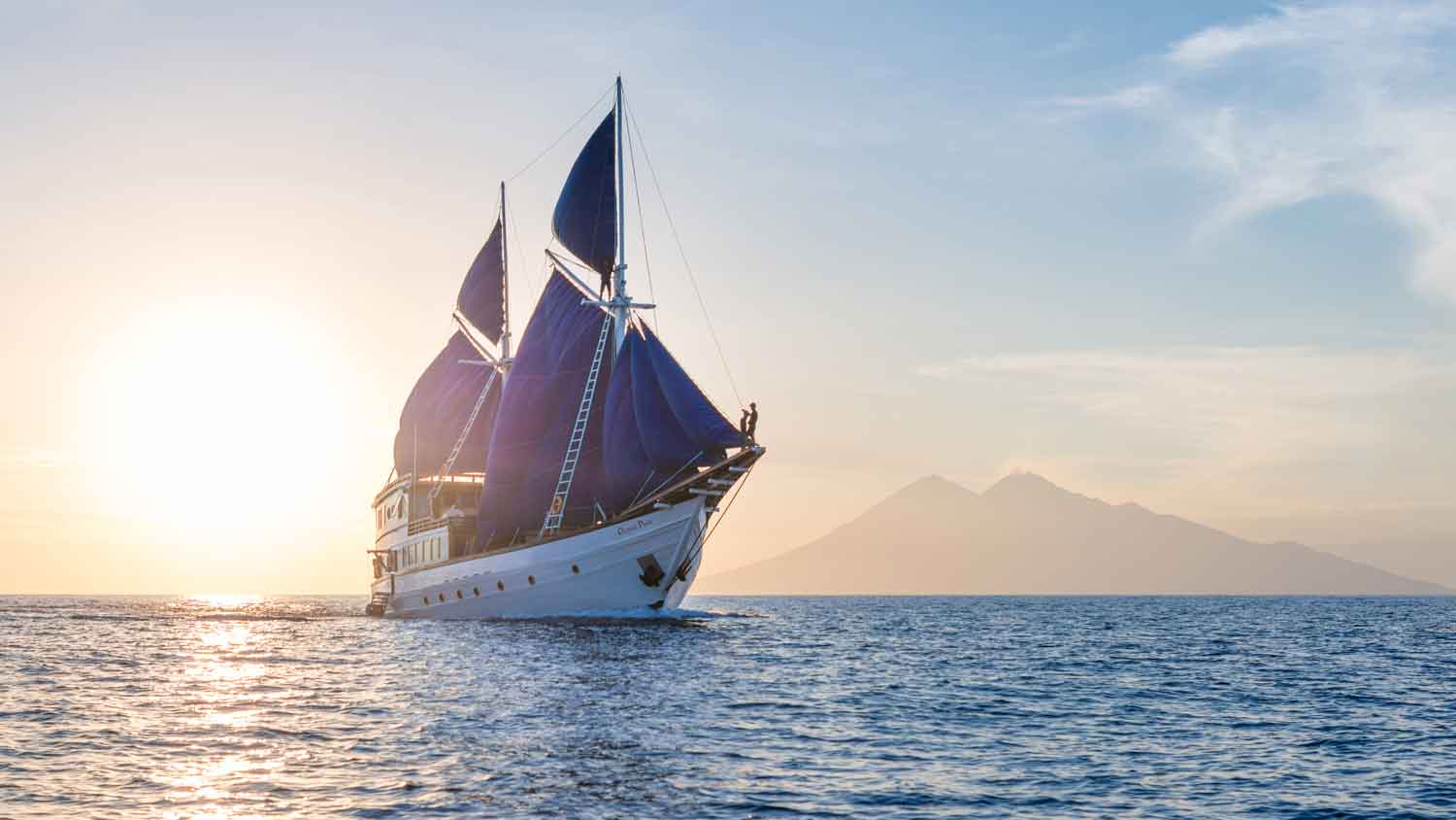 Ocean Pure sunset sailing