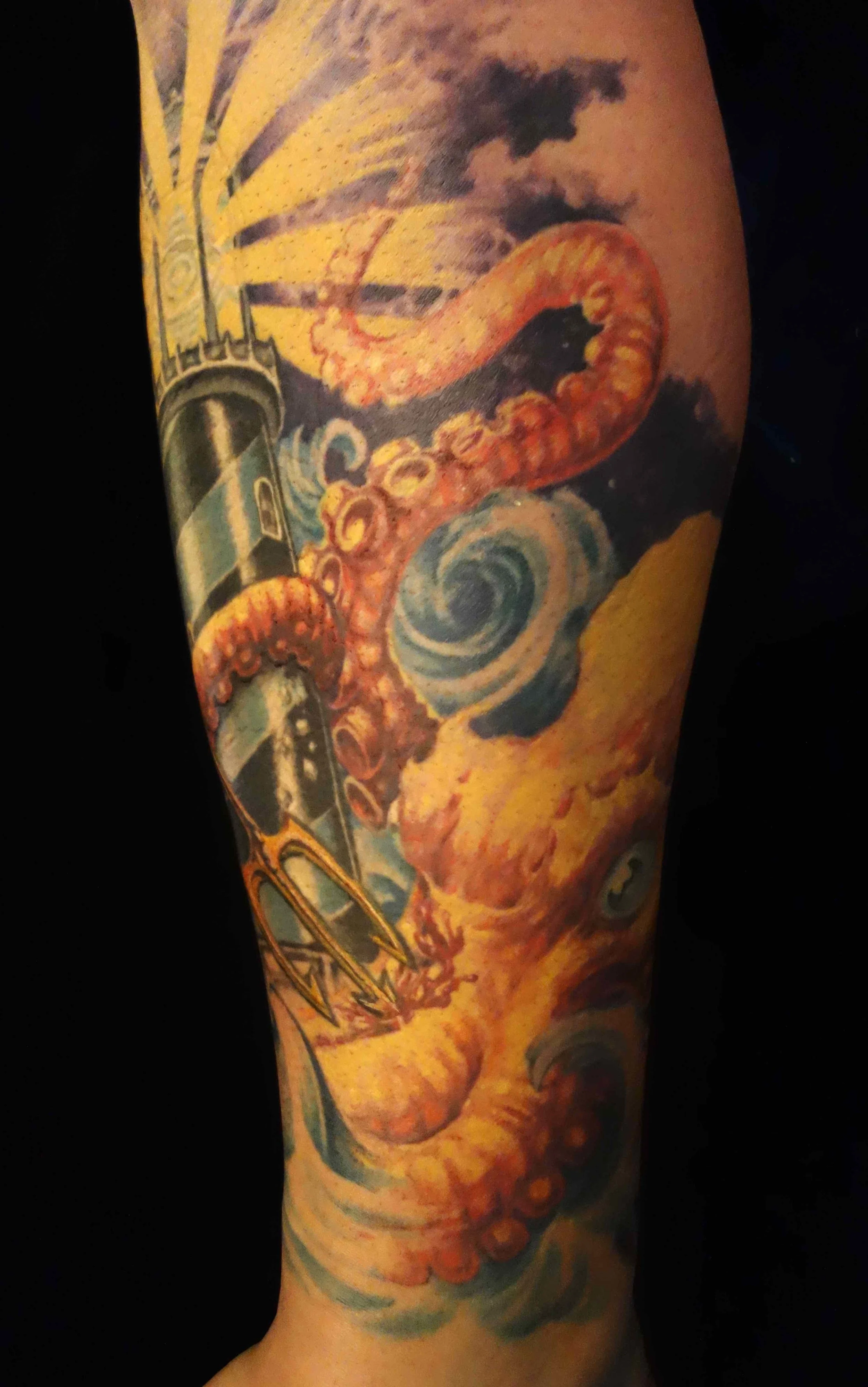 Seascape Tattoos Wilhelm Scherer Tattoos