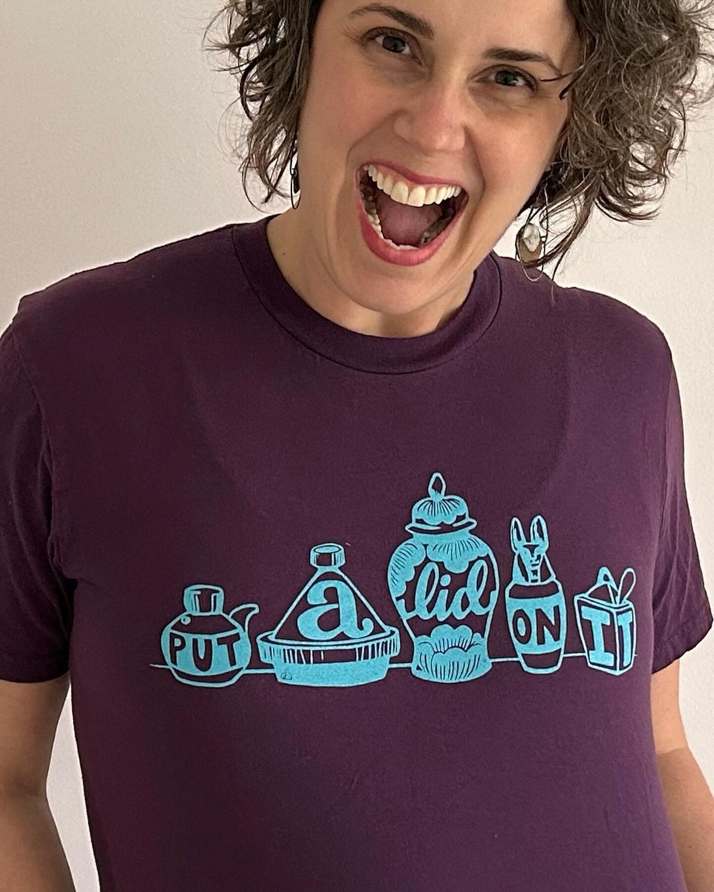 New t-shirts just in time for the @nceca conference. Come get yours @cornellstudiosupply booth #128 in the convention center. They will have these colorful short sleeve tees and a couple long sleeve options (black and dark gray with white ink). 💕 #p