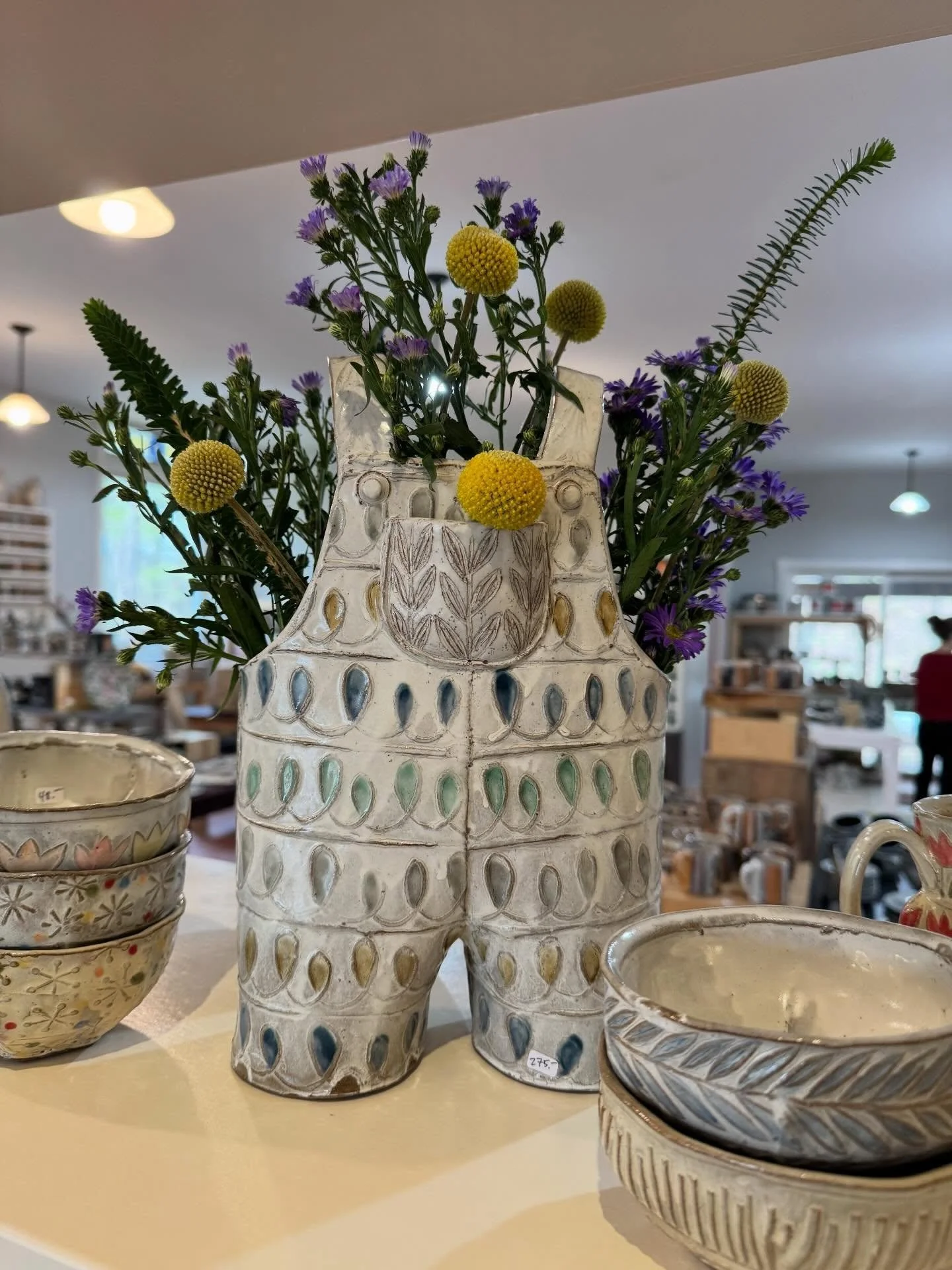 Asparagus Valley Pottery Trail, THANK YOU!!! You filled this potter from WV up with so much love. So many great moments shared with so many great people. Here are images of Jamie&rsquo;s space full of pots from him and his guests taken before the sto