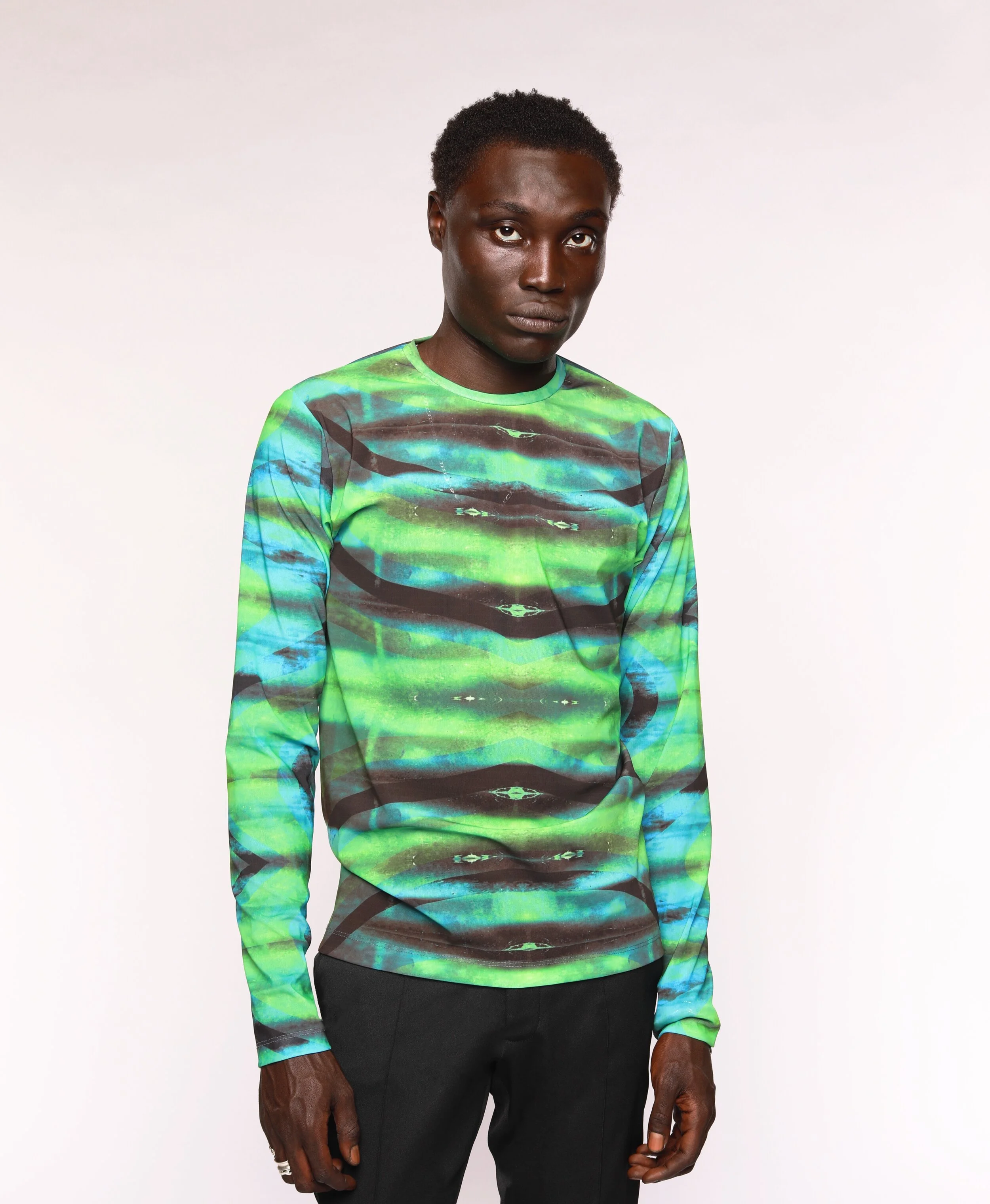 Abstract Print shirt