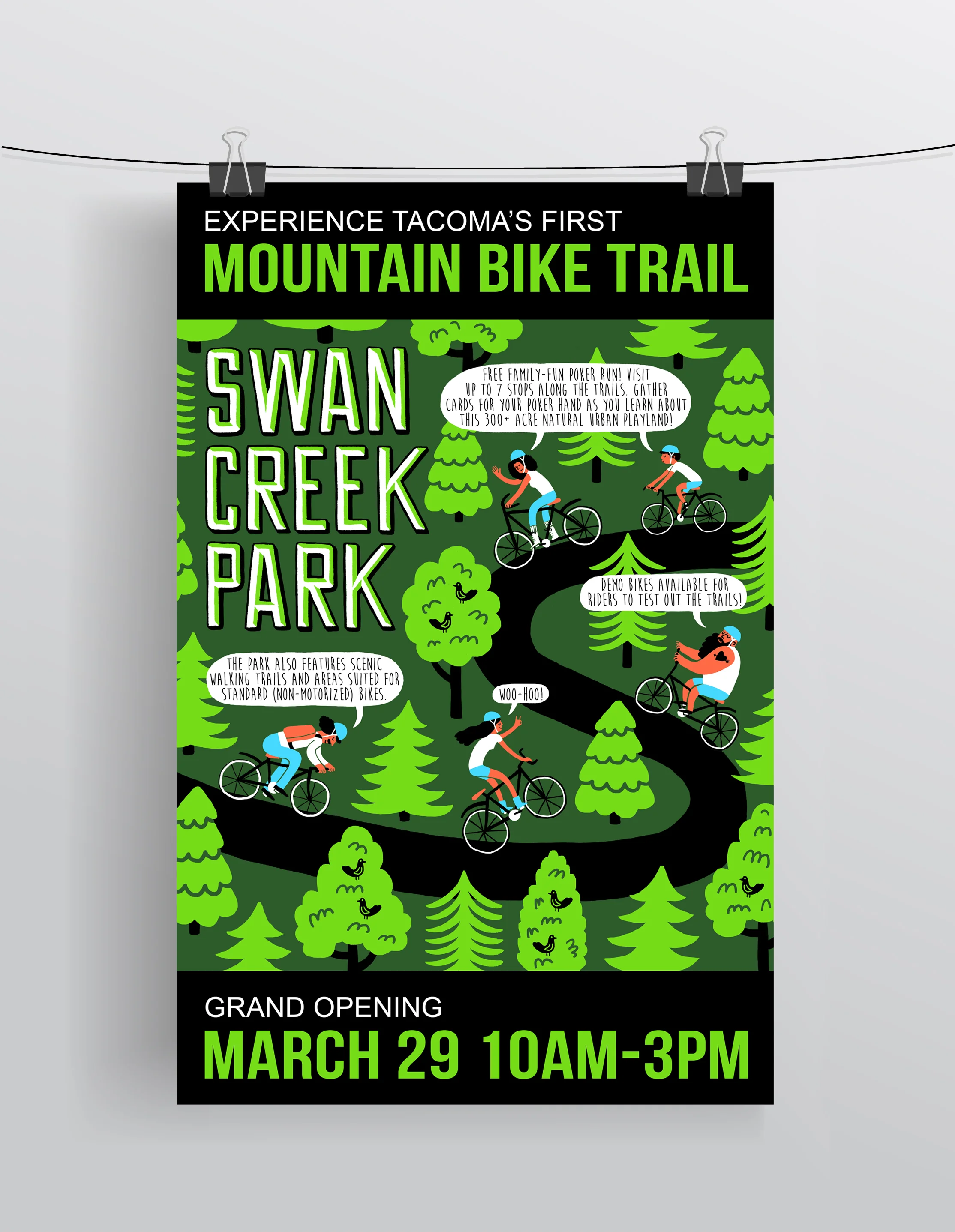 Swan Creek Park Digital Print