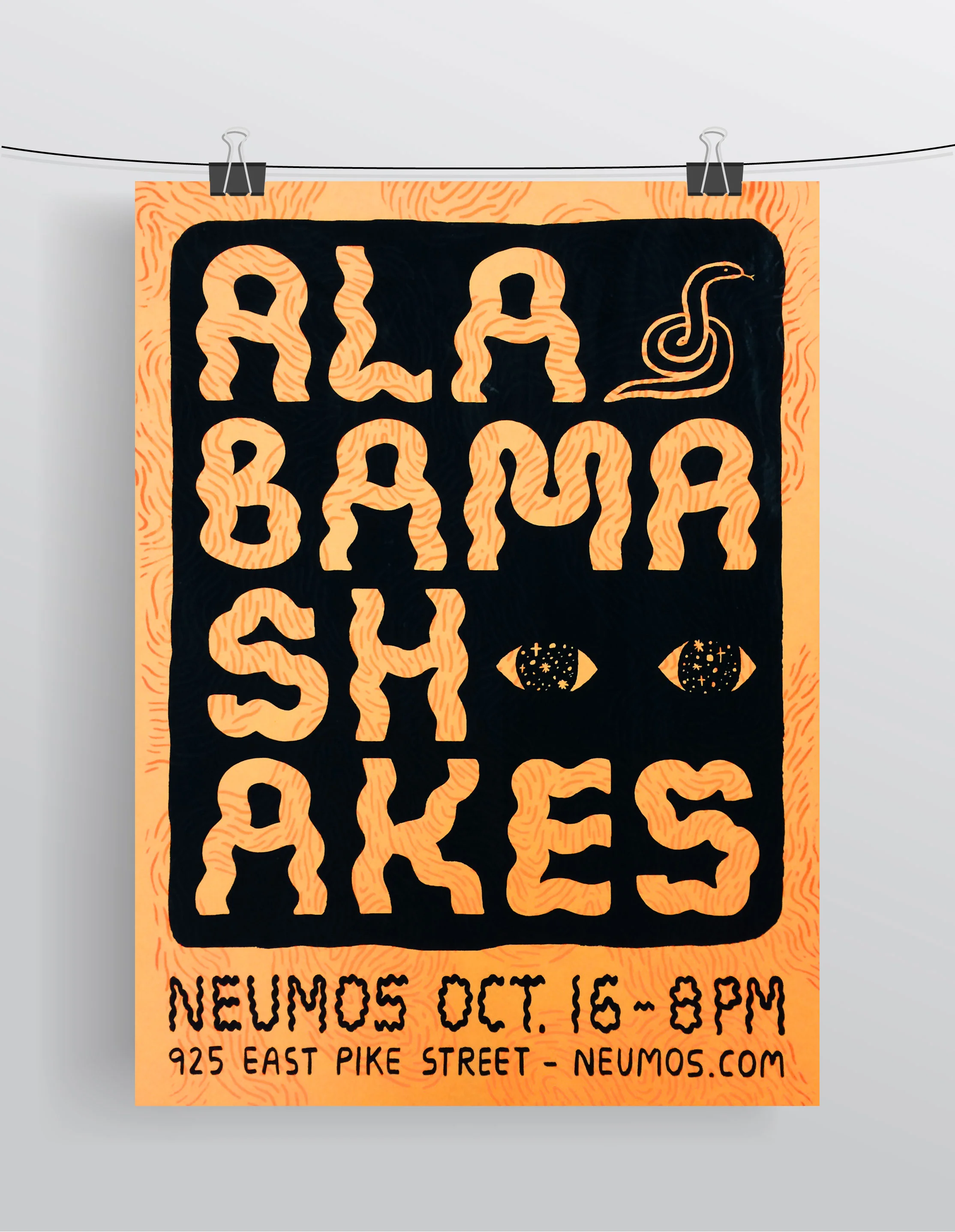 Alabama Shakes Screenprint