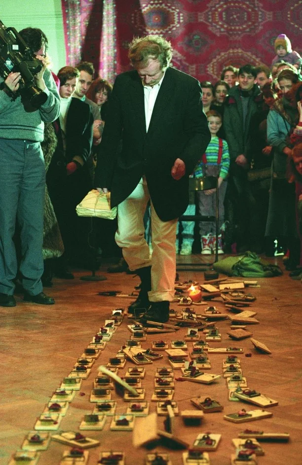 "Nalot dywanowy" Warszawa, 1992 Fot. Jaroslaw Maciej Goliszewski / AA / EPOKA