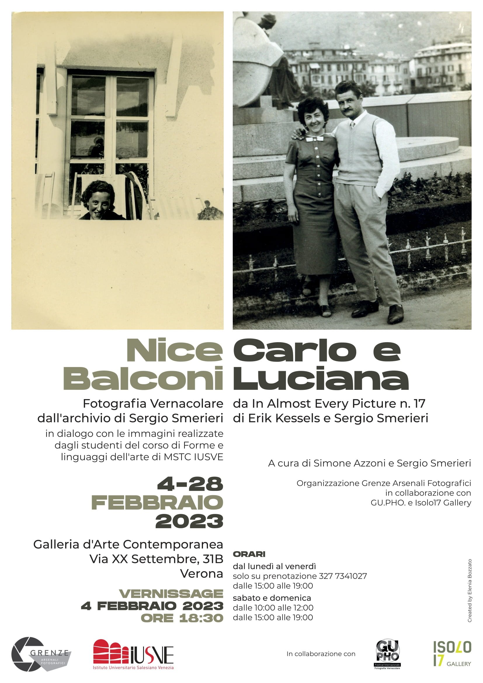Carlo e Luciana di Erik Kessels e Sergio Smerieri / Nice Balconi fotografia vernacolare