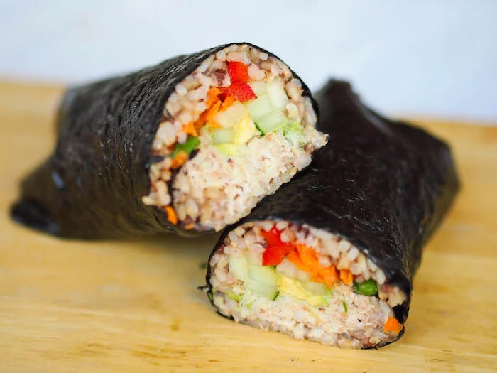 California Roll Sushi Burrito
