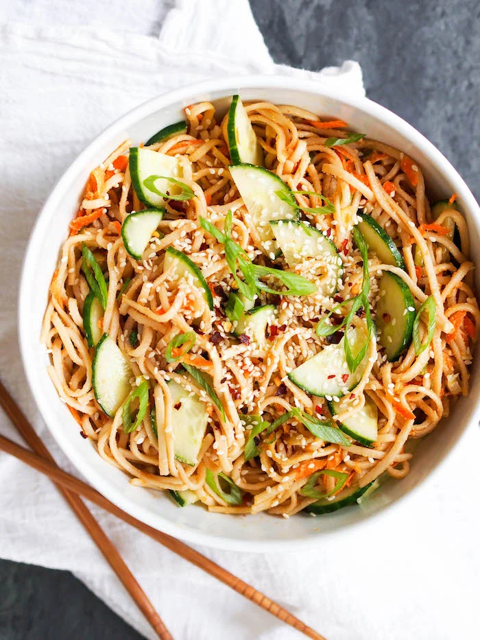Sesame Soba Noodles