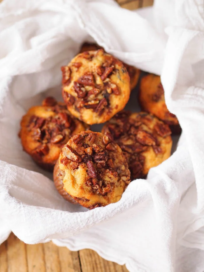 Gluten Free Coffee Cake Muffins with Chocolate Chips