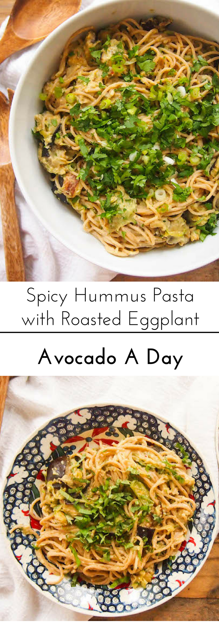 Spicy Hummus Pasta with Roasted Eggplant — Registered Dietitian Columbia SC  - Rachael Hartley Nutrition