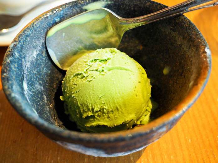 绿茶冰淇淋