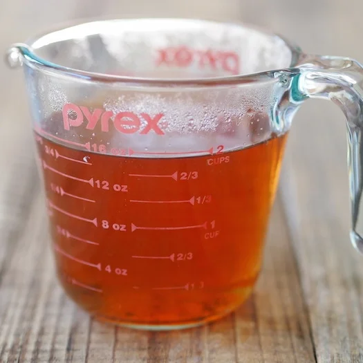 Homemade broth from scraps