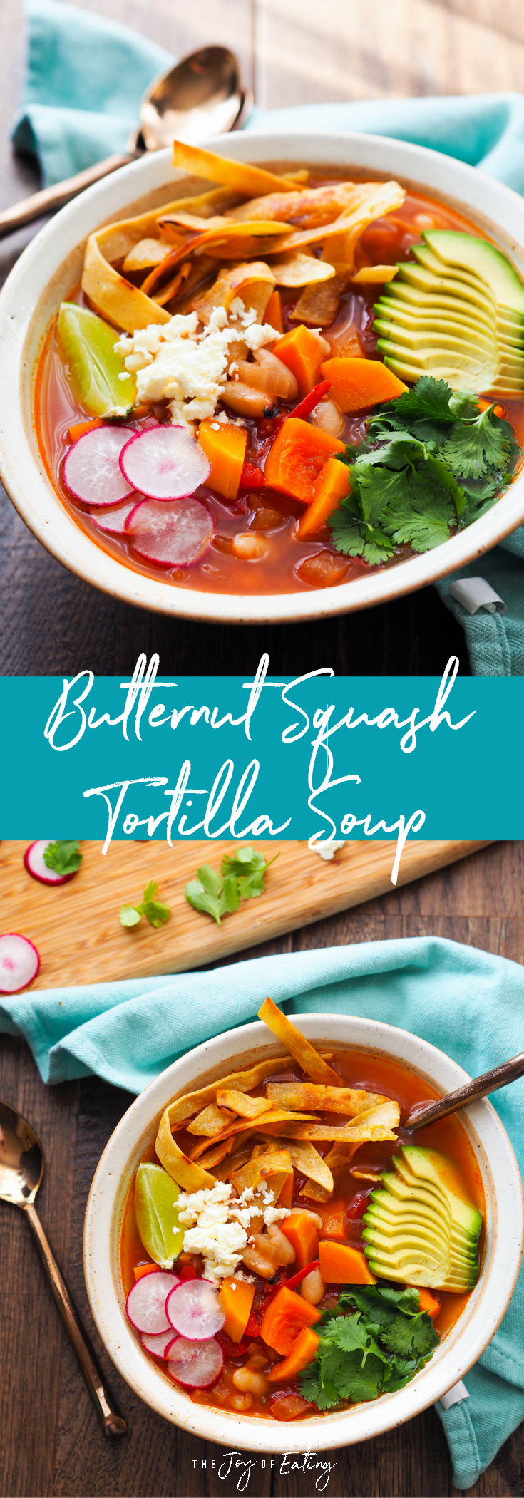 Vegetarian Tortilla Soup With Butternut Squash Recipe Registered Dietitian Columbia Sc Rachael Hartley Nutrition