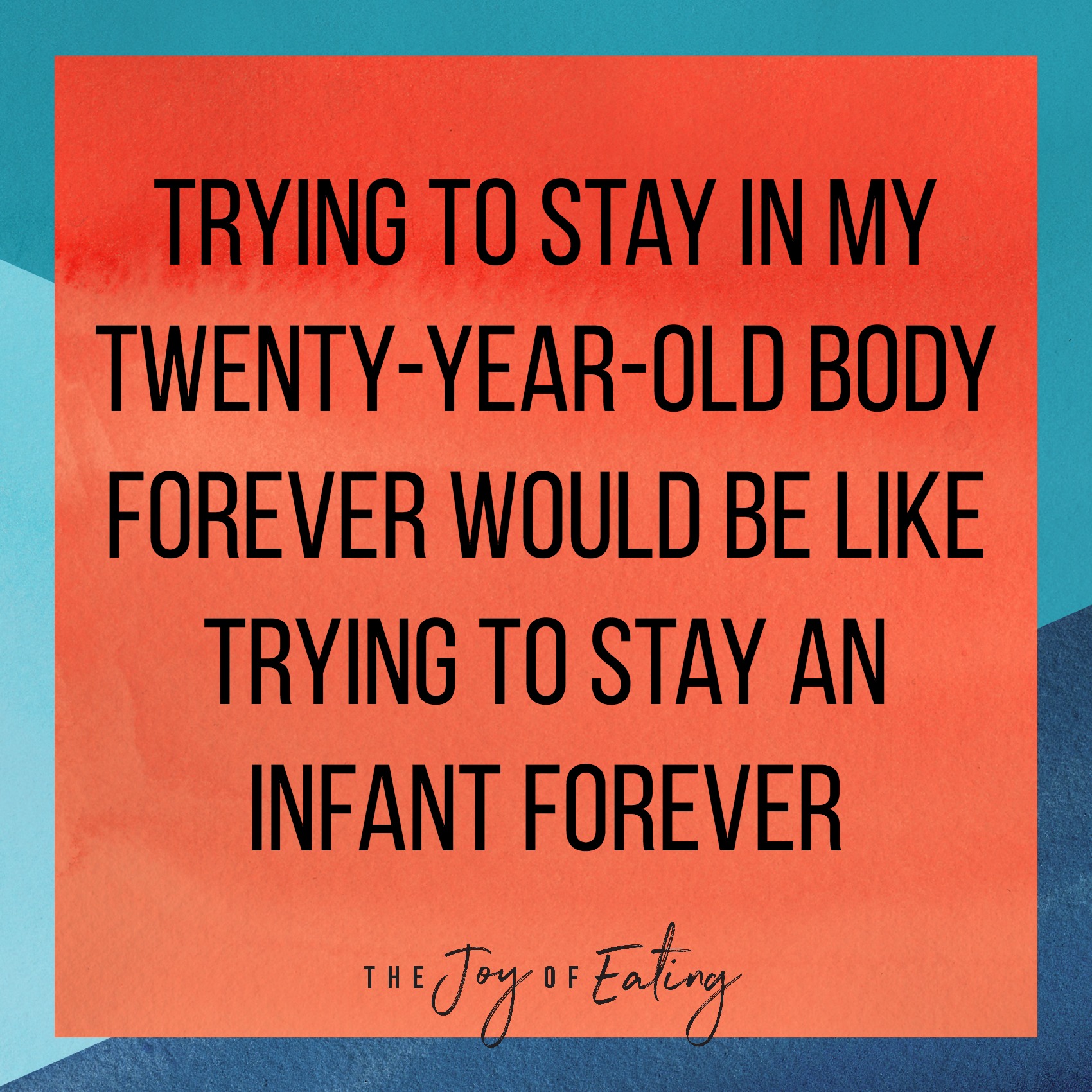 Body Image Through Stages of Life