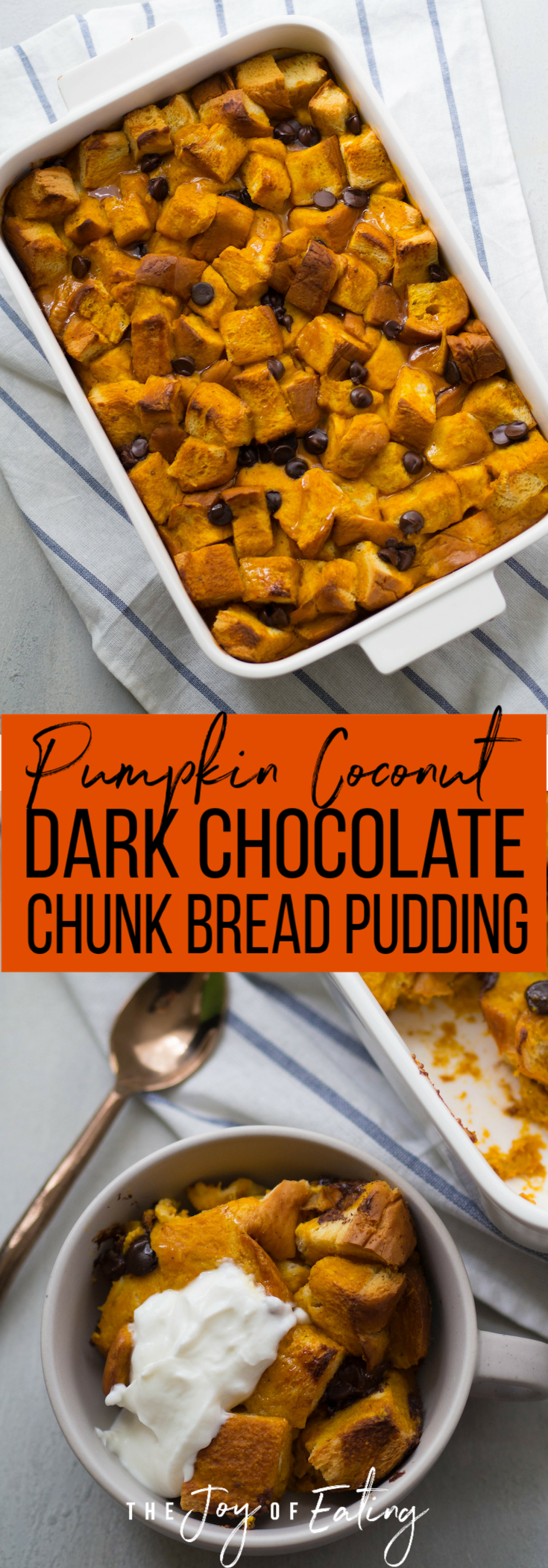 Pumpkin Coconut Dark Chocolate Chunk Bread Pudding Registered Dietitian Columbia Sc Rachael Hartley Nutrition