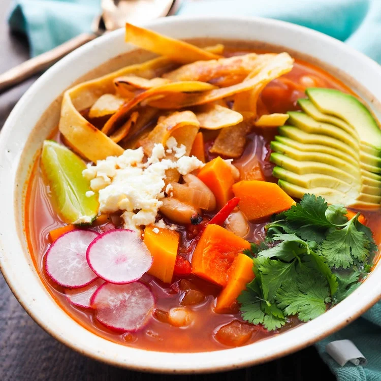 Butternut Squash Tortilla Soup