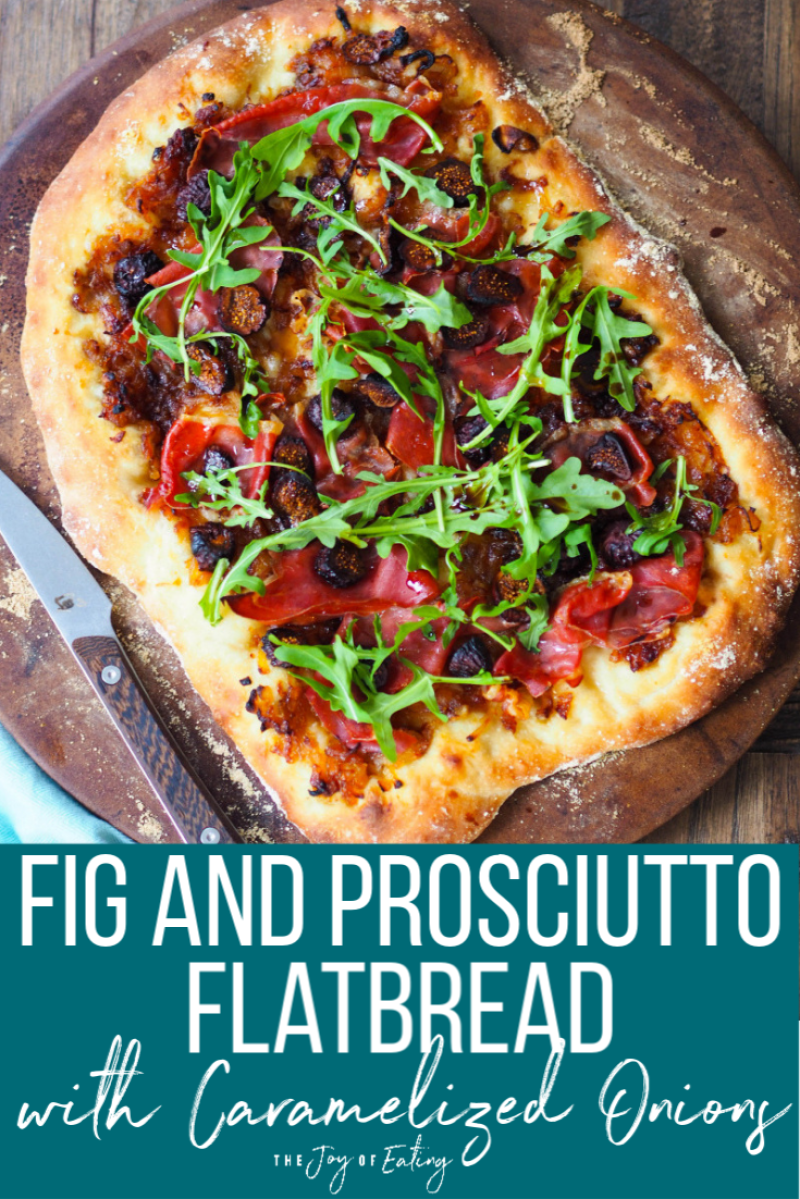 Fig and Prosciutto Flatbread with Caramelized Onions — Registered