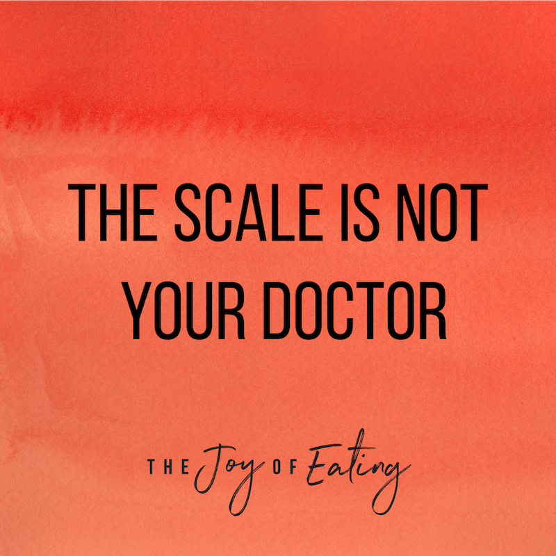 HAES and How to Stop Obsessively Weighing Yourself