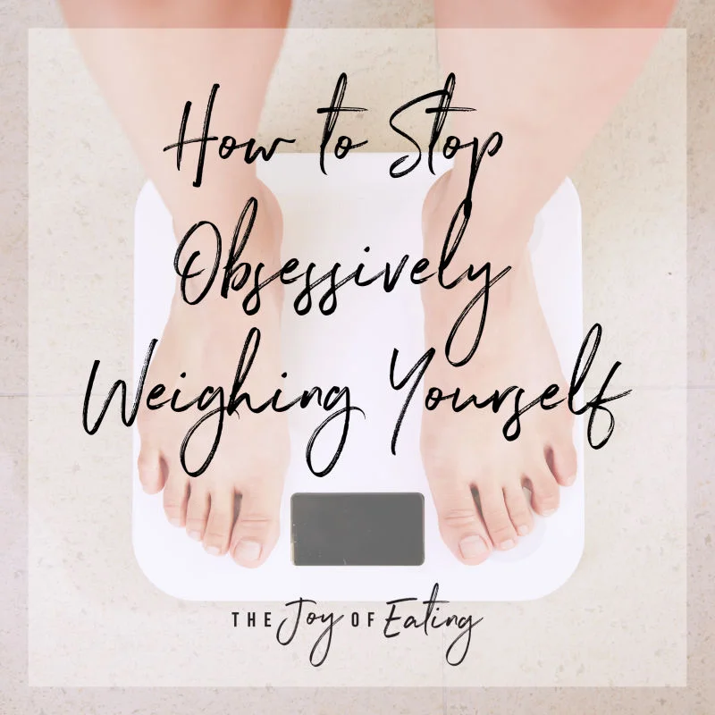 How to Stop Obsessively Weighing Yourself
