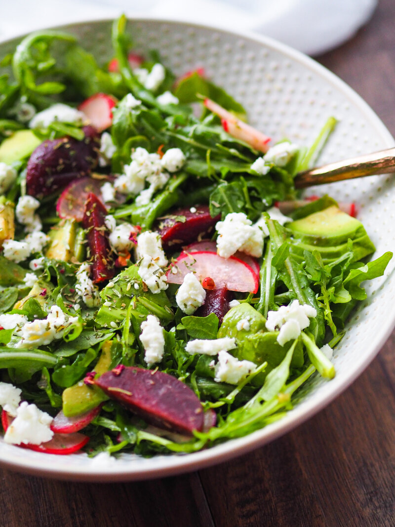 Roasted Beet and Avocado Salad Recipe — Registered Dietitian Columbia ...