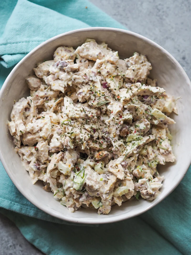 Healthy Simple Chicken Salad with Fennel