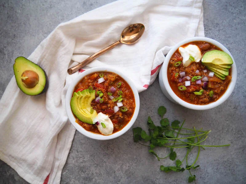 Smoky Vegan Quinoa Chili Recipe