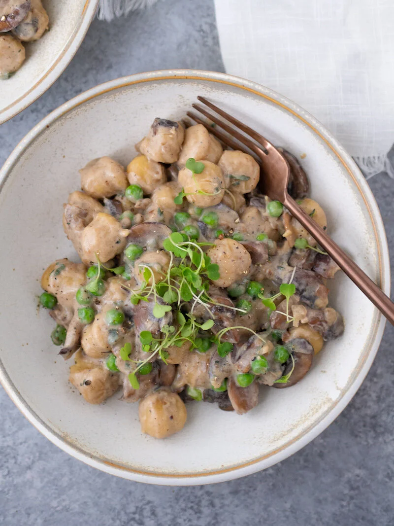 Creamy Gnocchi with Wild Mushrooms Recipe