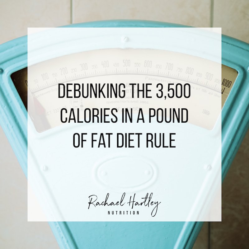 Debunking 3,500 Calories in a Pound of Fat — Registered Dietitian Columbia SC