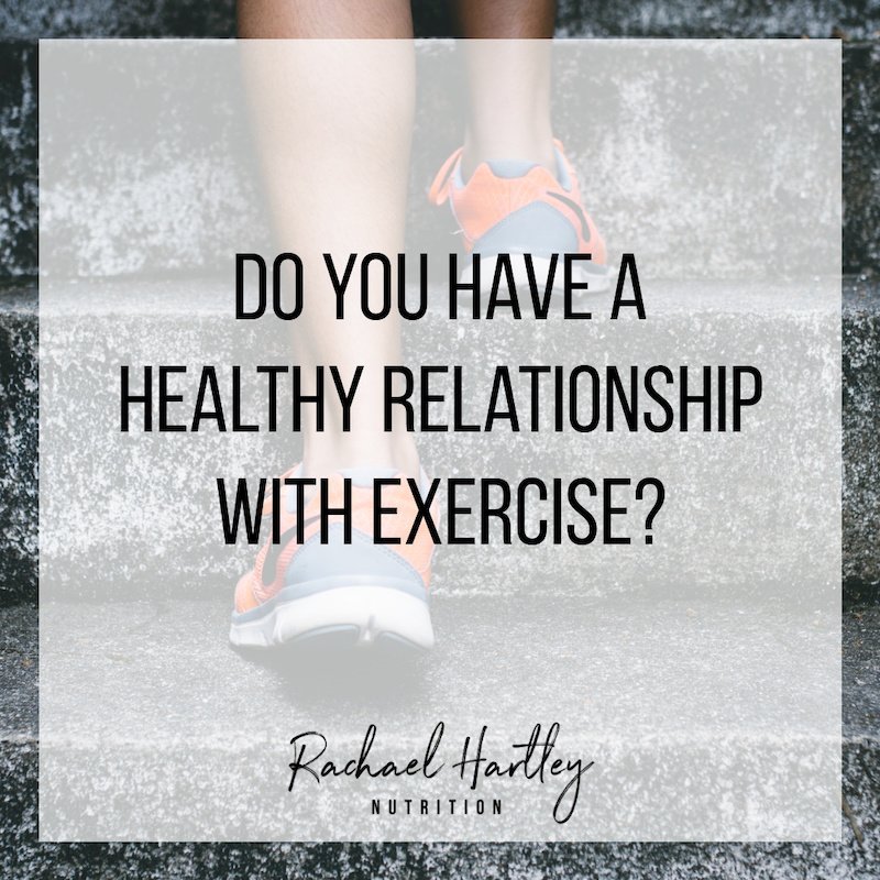Unhealthy Exercise: Do You Have a Healthy Relationship with Movement? — Registered Dietitian Columbia SC