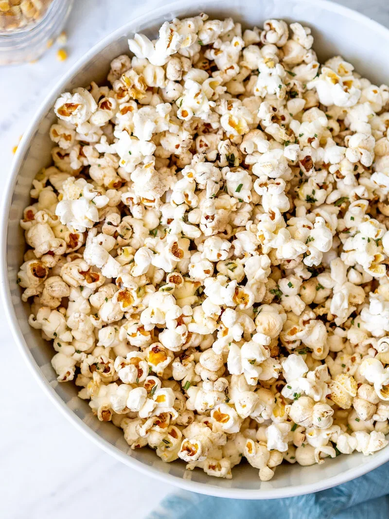 Truffle Rosemary Popcorn 