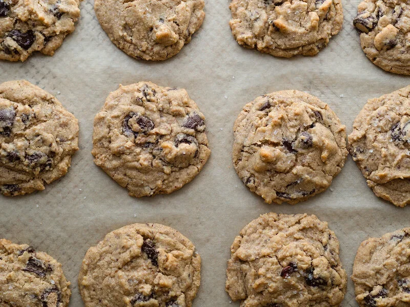 Triple Almond Chocolate Chip Cookie