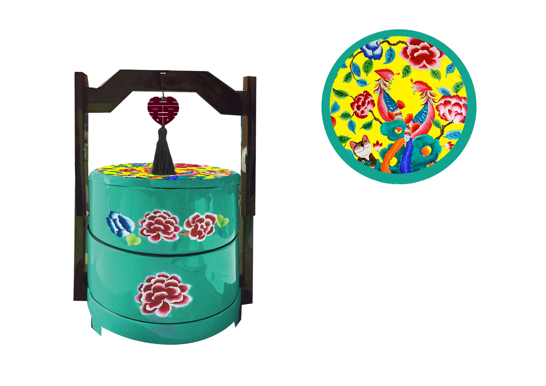 Pg12-mockup-2 tier tiffin - round lid - new artwork-greenbg.jpg