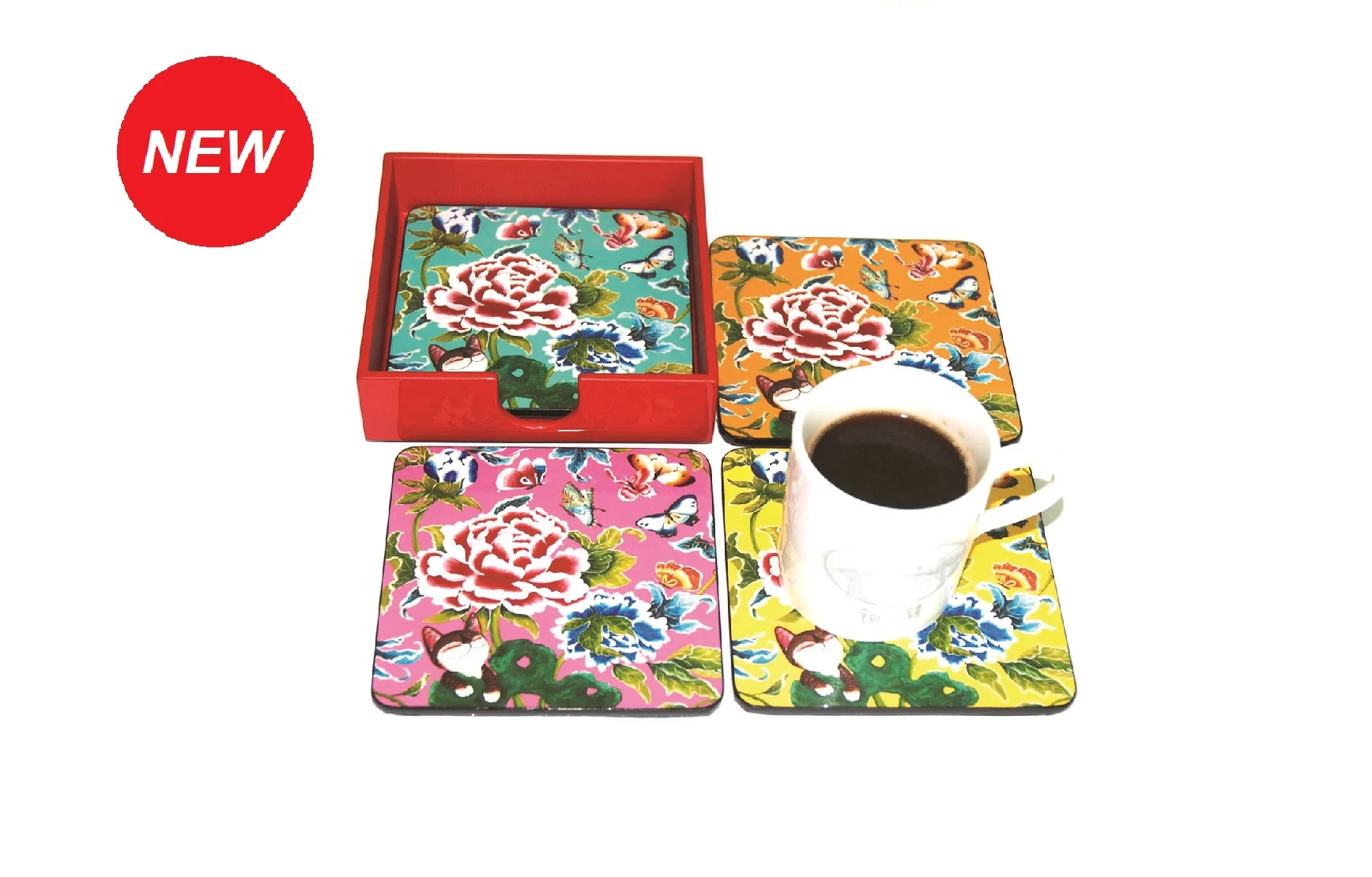 Square Coaster Set of 4