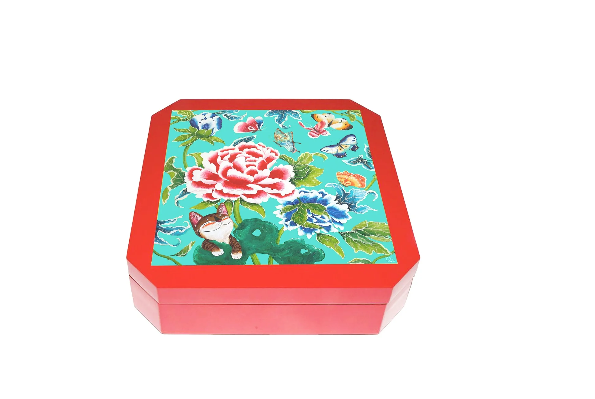 Paul-Oct+Snack-Turquoise+Butterflies+in+red-resize.jpg