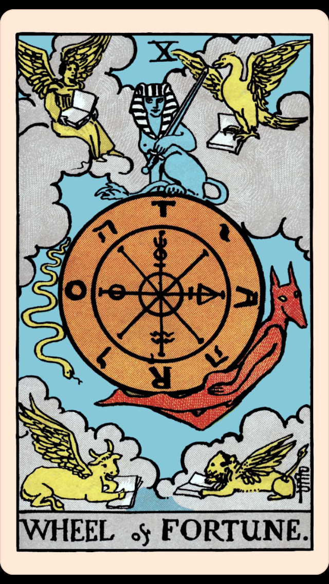 The Wheel of Fortune (Upright) | Tarot Card of Day — Elliot Oracle