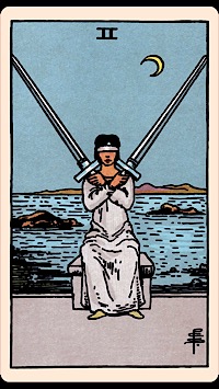 Two of Swords Tarot Card Meanings