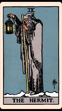 The Hermit (Upright) | Card of the — Elliot Oracle