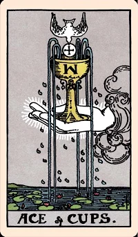 The Card Of The Day The Ace Of Cups Elliot Oracle Tarot Card Readings