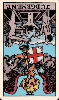 The Card Of The Day Judgment Reversed Elliot Oracle Tarot Card Readings