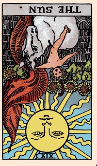 Kartu Hari Ini: Matahari ( Terbalik) — Elliot Oracle - Pembacaan Kartu Tarot